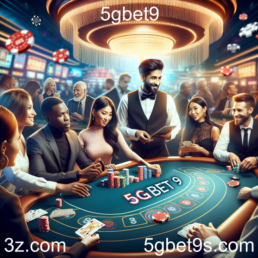 Experiência Imersiva no Cassino Ao Vivo do 5gbet9